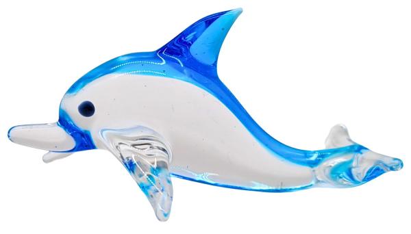 kleiner Delphin (transp.-hellblau)