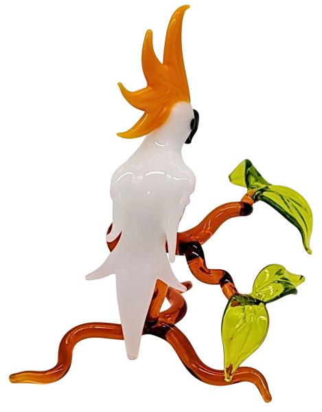 kleiner Kakadu auf Ast, stehend