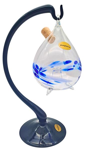 Obstfliegenfalle mit Ständer (schwarz/blau-weiß)
