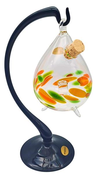 Obstfliegenfalle mit Ständer (schwarz/transp.-bunt)