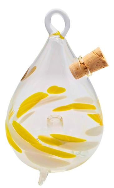 Obstfliegenfalle mit Ständer (weiß/gelb-weiß)