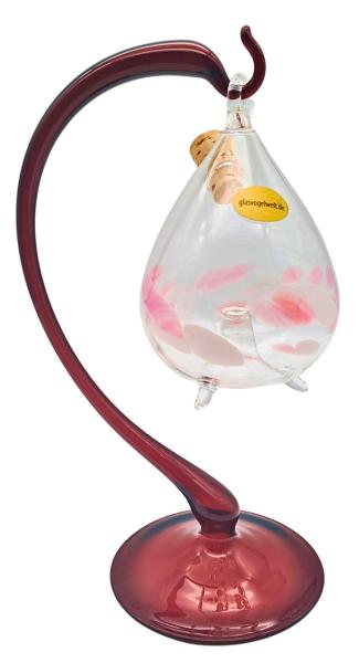 Obstfliegenfalle mit Ständer (lila/ transp.-rosa-weiß)