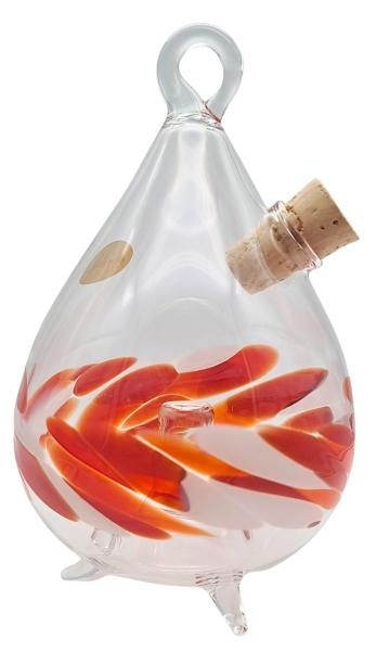 Obstfliegenfalle mit Ständer (schwarz/rot-weiß)